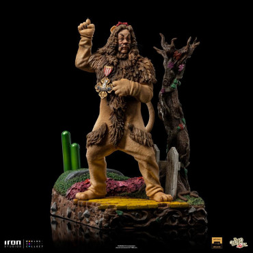 O Feiticeiro de Oz Figura 1/10 Deluxe Art Scale Leão Covarde 20 Cm