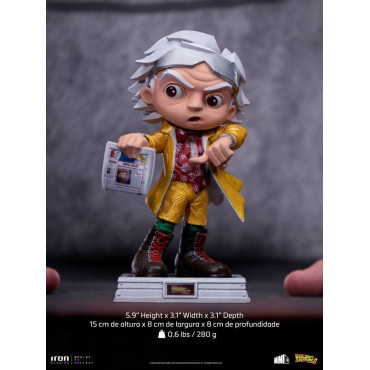 Back To The Future Ii Minifigure Mini Co. Pvc Doc Brown 15 Cm