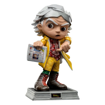 Back To The Future Ii Minifigure Mini Co. Pvc Doc Brown 15 Cm