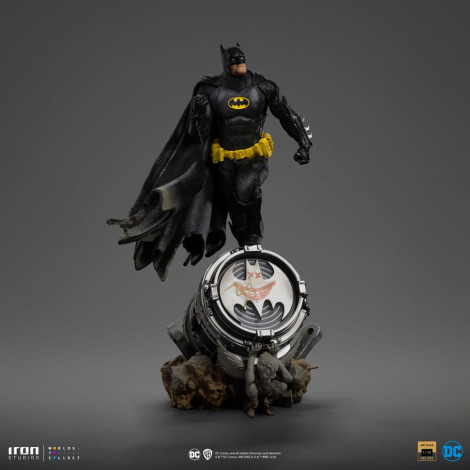 Dc Comics Figura 1/10 Bds Art Scale Batman Deluxe (Black Version Exclusive) Heo Eu Exclusive 30 Cm