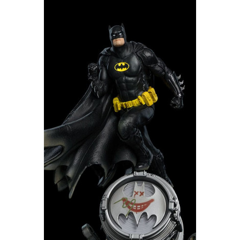 Dc Comics Figura 1/10 Bds Art Scale Batman Deluxe (Black Version Exclusive) Heo Eu Exclusive 30 Cm