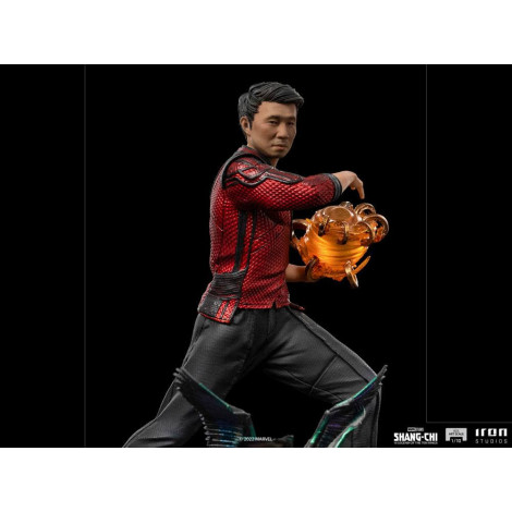 Shang-Chi e a Lenda dos Dez Anéis Figura Bds Art Scale 1/10 Shang-Chi & Morris 19 Cm