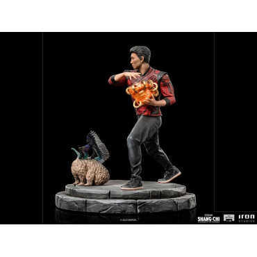 Shang-Chi e a Lenda dos Dez Anéis Figura Bds Art Scale 1/10 Shang-Chi & Morris 19 Cm