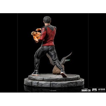 Shang-Chi e a Lenda dos Dez Anéis Figura Bds Art Scale 1/10 Shang-Chi & Morris 19 Cm