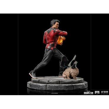 Shang-Chi e a Lenda dos Dez Anéis Figura Bds Art Scale 1/10 Shang-Chi & Morris 19 Cm