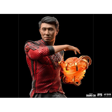 Shang-Chi e a Lenda dos Dez Anéis Figura Bds Art Scale 1/10 Shang-Chi & Morris 19 Cm