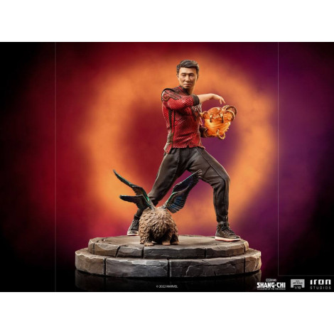 Shang-Chi e a Lenda dos Dez Anéis Figura Bds Art Scale 1/10 Shang-Chi & Morris 19 Cm