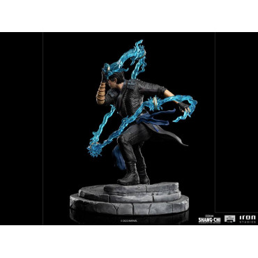 Shang-Chi E A Lenda Dos Dez Anéis Figura Bds Arte Escala 1/10 Wenwu 21 Cm