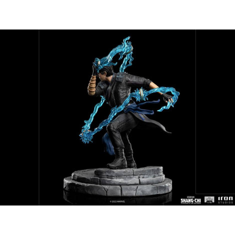 Shang-Chi E A Lenda Dos Dez Anéis Figura Bds Arte Escala 1/10 Wenwu 21 Cm