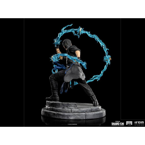 Shang-Chi E A Lenda Dos Dez Anéis Figura Bds Arte Escala 1/10 Wenwu 21 Cm