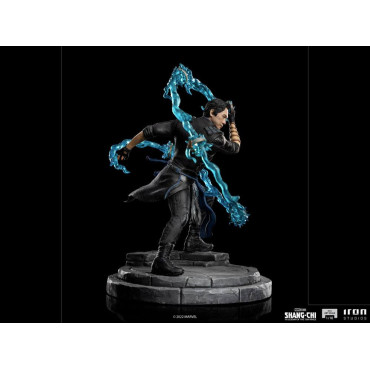 Shang-Chi E A Lenda Dos Dez Anéis Figura Bds Arte Escala 1/10 Wenwu 21 Cm