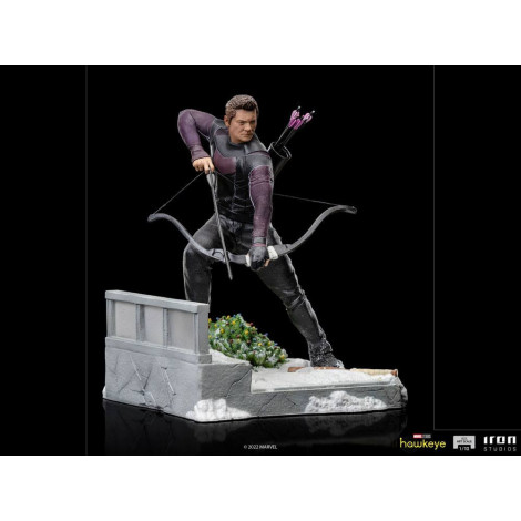 Gavião Arqueiro Figura Bds Art Scale 1/10 Clint Barton 19 Cm