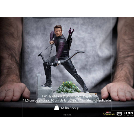 Gavião Arqueiro Figura Bds Art Scale 1/10 Clint Barton 19 Cm