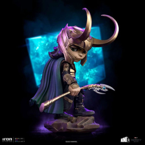 Vingadores Saga do Infinito Minifigura Mini Co. Pvc Loki 15 Cm