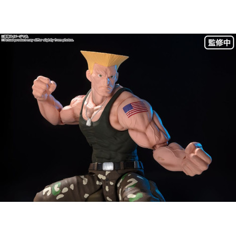 Figura de Street Fighter S.H. Figuarts Guile -Outfit 2- 16 Cm