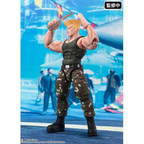 Figura de Street Fighter S.H. Figuarts Guile -Outfit 2- 16 Cm