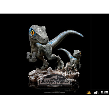 Jurassic World Dominion Minifigura Mini Co. Pvc Azul e Beta 13 Cm