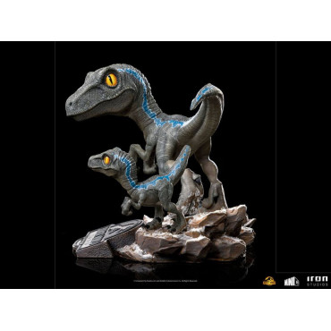 Jurassic World Dominion Minifigura Mini Co. Pvc Azul e Beta 13 Cm