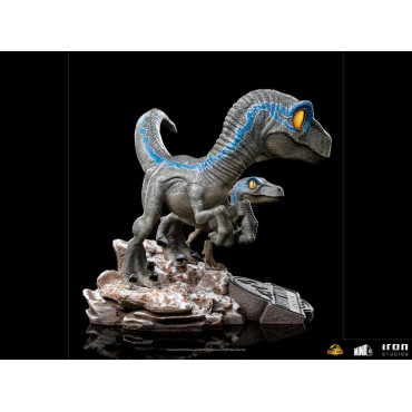 Jurassic World Dominion Minifigura Mini Co. Pvc Azul e Beta 13 Cm