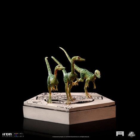 Jurassic World Ícones Figura Compsognathus 5 Cm