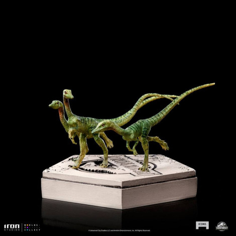 Jurassic World Ícones Figura Compsognathus 5 Cm