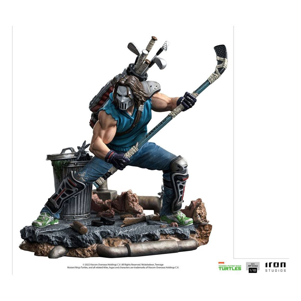 Tartarugas Ninja Figura Bds Art Scale 1/10 Casey Jones 19 Cm