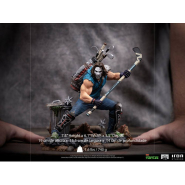 Tartarugas Ninja Figura Bds Art Scale 1/10 Casey Jones 19 Cm