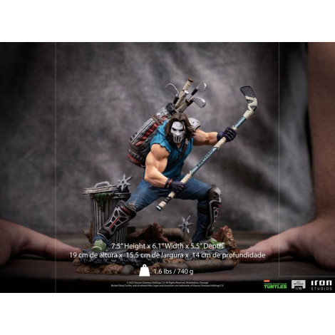 Tartarugas Ninja Figura Bds Art Scale 1/10 Casey Jones 19 Cm