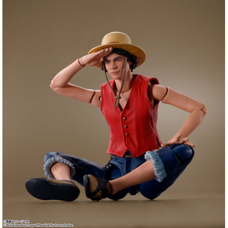 One Piecefigura S.H. Figuarts Monkey D. Luffy (Netflix) 14 Cm