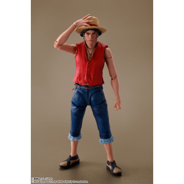 One Piecefigura S.H. Figuarts Monkey D. Luffy (Netflix) 14 Cm