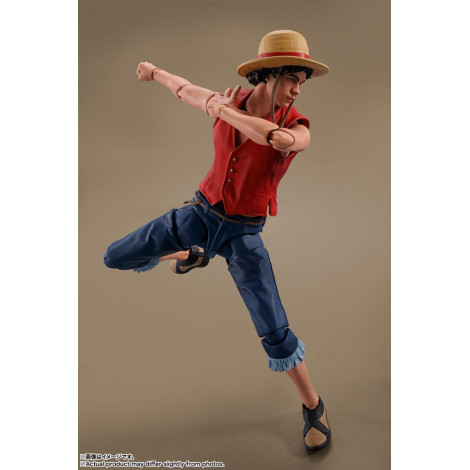 One Piecefigura S.H. Figuarts Monkey D. Luffy (Netflix) 14 Cm