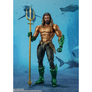 Aquaman e o Reino Perdido Figura S.H. Figuarts Aquaman 16 Cm