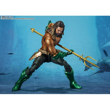 Aquaman e o Reino Perdido Figura S.H. Figuarts Aquaman 16 Cm