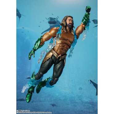 Aquaman e o Reino Perdido Figura S.H. Figuarts Aquaman 16 Cm