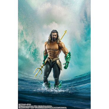 Aquaman e o Reino Perdido Figura S.H. Figuarts Aquaman 16 Cm