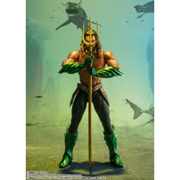 Aquaman e o Reino Perdido Figura S.H. Figuarts Aquaman 16 Cm