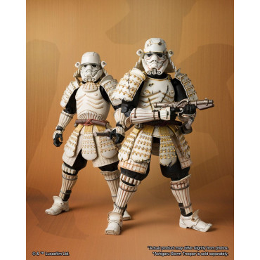 Star Wars StorO Mandaloriano Meisho Filme Realização Figura Ashigaru mtrooper (Remanescente) 18 Cm