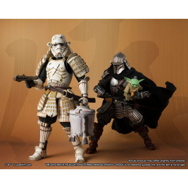 Star Wars StorO Mandaloriano Meisho Filme Realização Figura Ashigaru mtrooper (Remanescente) 18 Cm