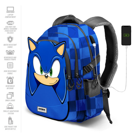 Mochila Sonic Azul