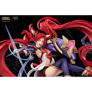 Estátua da Star Guardian Jinx League of Legends 24 cm