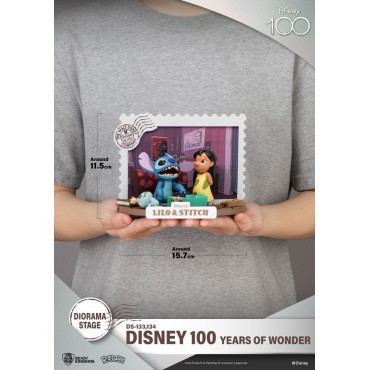 Disney 100 Anos de Maravilha Diorama Pvc D-Stage Rei Leão 10 Cm