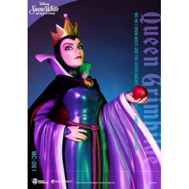 Disney Branca de Neve e os Sete Anões Figura Master Craft Rainha Grimhilde 41 Cm