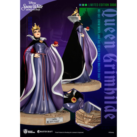 Disney Branca de Neve e os Sete Anões Figura Master Craft Rainha Grimhilde 41 Cm