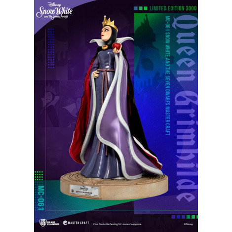 Disney Branca de Neve e os Sete Anões Figura Master Craft Rainha Grimhilde 41 Cm