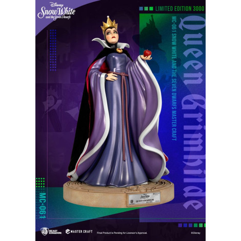 Disney Branca de Neve e os Sete Anões Figura Master Craft Rainha Grimhilde 41 Cm