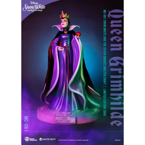 Disney Branca de Neve e os Sete Anões Figura Master Craft Rainha Grimhilde 41 Cm