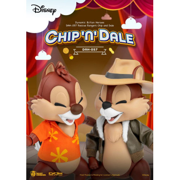 Chip & Chop: Guardians Rescuers Dynamic 8Ction Heroes Figure 1/9 Chip & Dale 10 Cm