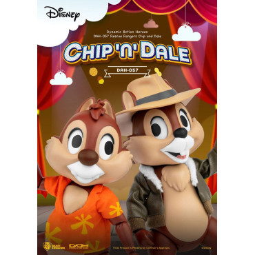 Chip & Chop: Guardians Rescuers Dynamic 8Ction Heroes Figure 1/9 Chip & Dale 10 Cm