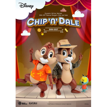 Chip & Chop: Guardians Rescuers Dynamic 8Ction Heroes Figure 1/9 Chip & Dale 10 Cm