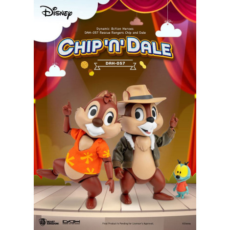 Chip & Chop: Guardians Rescuers Dynamic 8Ction Heroes Figure 1/9 Chip & Dale 10 Cm